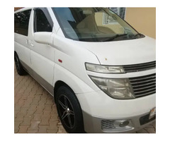 Nissan Elgrand 2002 Silver for sale