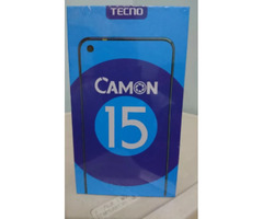 New Tecno Camon 15 64 GB for sale