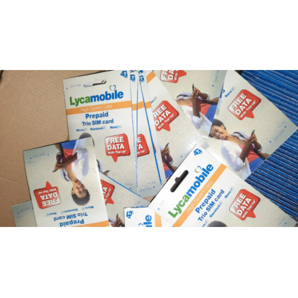 Lycamobile Sim Cards for sale - 1/1
