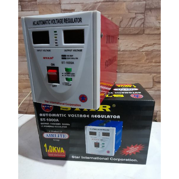 Star 1000w AC Automatic Voltage Regulators/Stabilizers ! - 1/1
