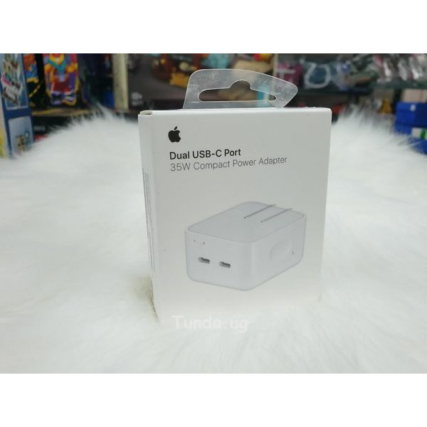 Apple 35w Dual USB C port compact power adapter - 1/5