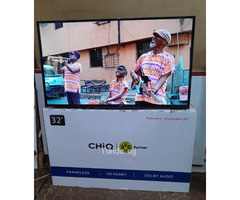 CHIQ 32" Brand New Digital Frameless Full HD LED Tvs